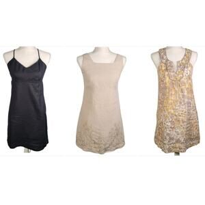 Size 4 Linen Dress Bundle • Old Navy + LOFT + The Limited